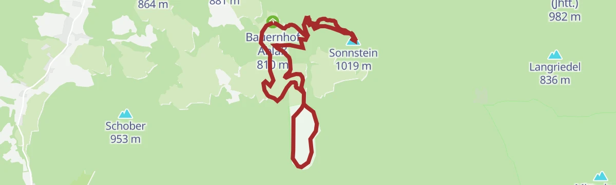 Route map: Leitwanderweg "belebt.bewegt" im Wanderdorf Göstling/Ybbs